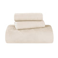 Cotton 3-Piece Bedspread Set, Home Bed Decor, Warm Bedding, 1 Oversized Bedspread, 2 Pillow Shams, Medium Weight