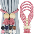 Magnetic Curtain Tiebacks Decorative Tie Back Drapes Holdbacks