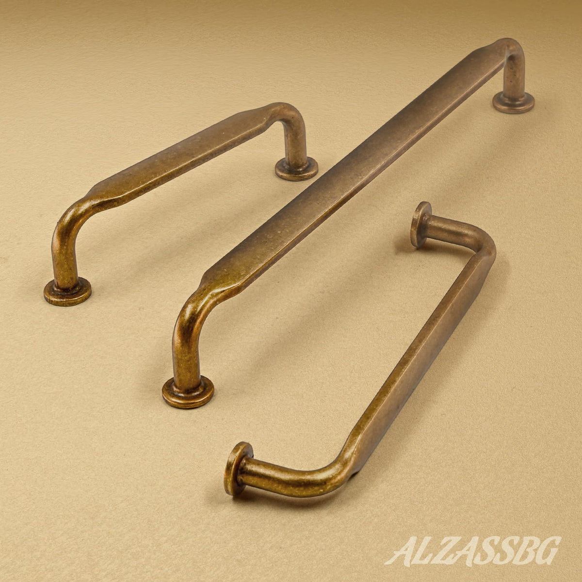6-1/4" Antique Brass Cabinet Pulls and Handles 6 Pack, AL3503AE