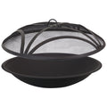 Pit Bowl with Spark Screen, 23.25" Outer / 21" Inner Dia