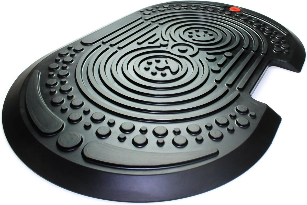 System 2000M Lite Ergonomic Anti-Fatigue Floor Comfort Mat, Non-Slip Base for Standing Desks, 20" x 32" Large Black