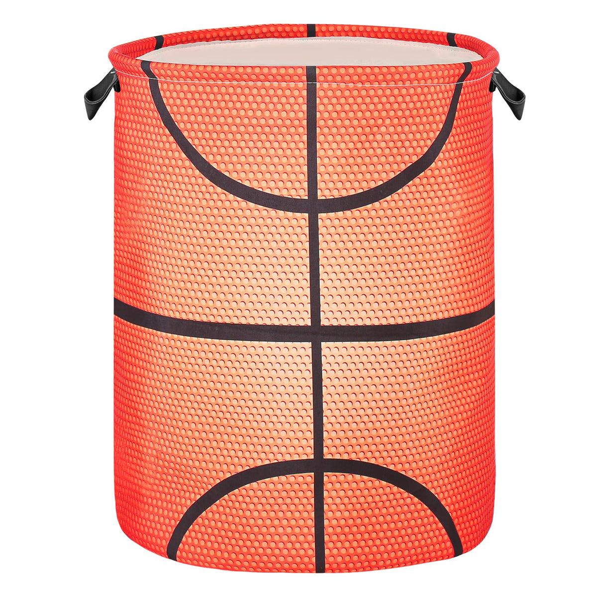 Basketball Laundry Basket for Boys Room Decor, Kids Nursery Hamper Gift Bedroom Sports Room Accessories, Teens Stuff