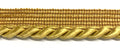 Large Twisted Cord w/Lip Piping Trimming - 6 Yards - Many Colors! (Antique Gold)