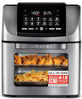 Air Fryer - 14 Qt All-in-One Rotisserie Oven with Digital Display, 12 Presets, Roast, Bake, Broil, Dehydrate