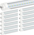 8FT LED Tube Light, 50W 6000LM 5000K, 270 Degree V Shaped