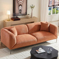 82.7" Modern Sofa, Boucle Sofas with 2 Pillows