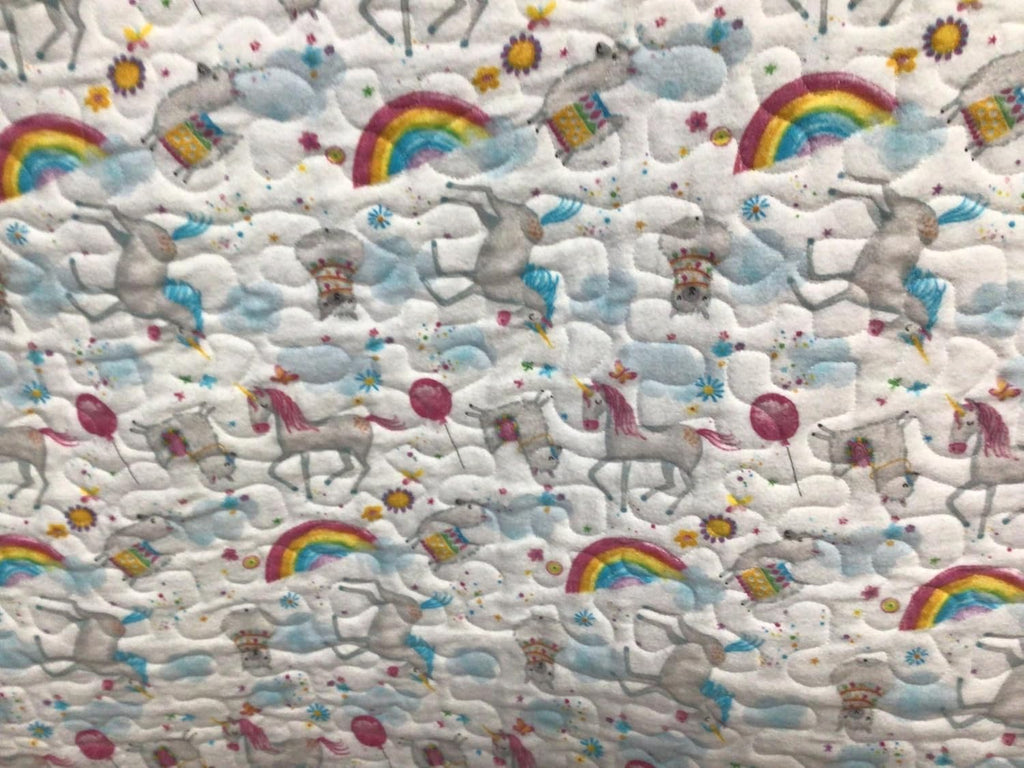 Baby Quilt Unicorn, Crib Bedding