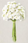 Fake Flowers Faux Flower Artificial Ranunculus Flowers White Peonies