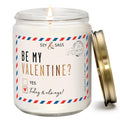 Valentines Day Gifts for Women, Valentine Candles, Valentines Gift for Girlfriend or Wife -Be My Valentine Candle