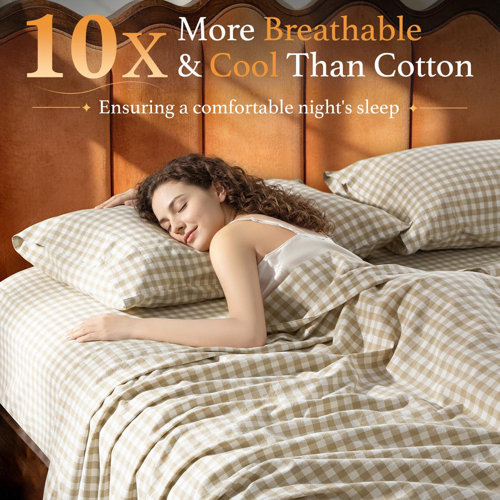 100% French Linen Sheets - Bed Sheets