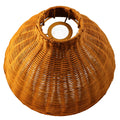 Rattan woven Pendant Lights Shade Rattan Hanging Lamp Shades for Pendant, Floor, Table, and Wall Lamps - Boho Wicker