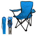 Kids Folding Chair, 100 lbs. Weight Capacity - Sapphire Blue