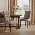 Wingback Set of 2, Taupe