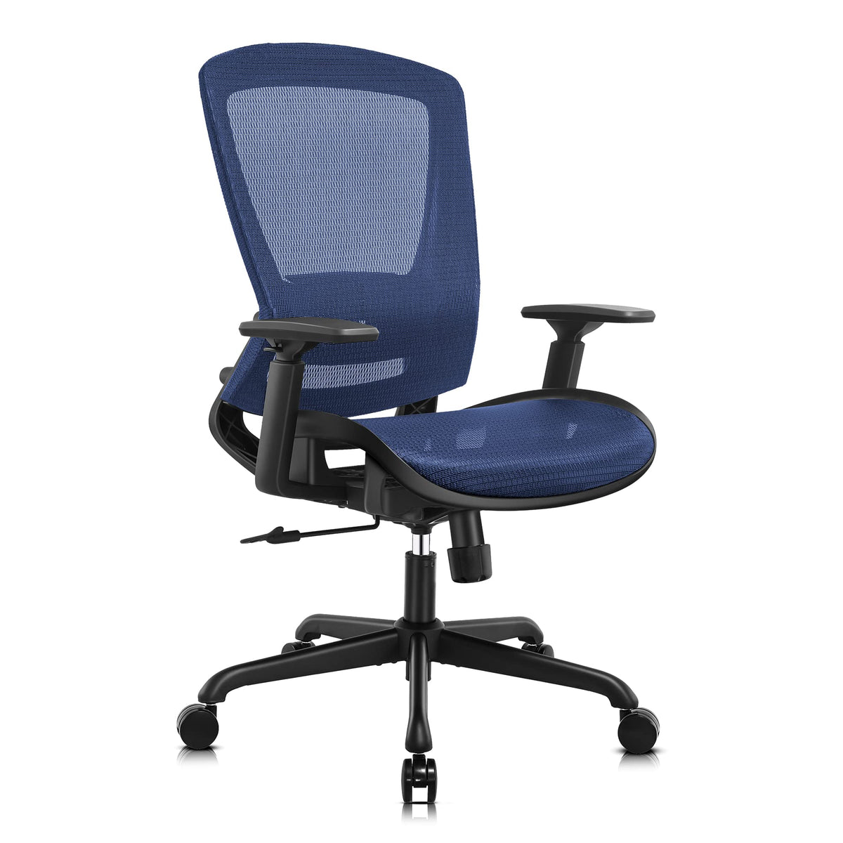 Ergonomic Mesh Office Chair — Light Blue, Breathable Mesh Seat & Back