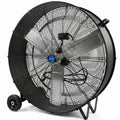 CFM 36inch High Velocity Industrial Drum Fan Shop Fan, 465W Heavy Duty Barrel Floor Barn Fan, 2 Speeds, 1/3 HP Motor