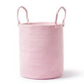 Hamper Basket, Woven Cotton Rope Blanket Basket, Nursery Storage