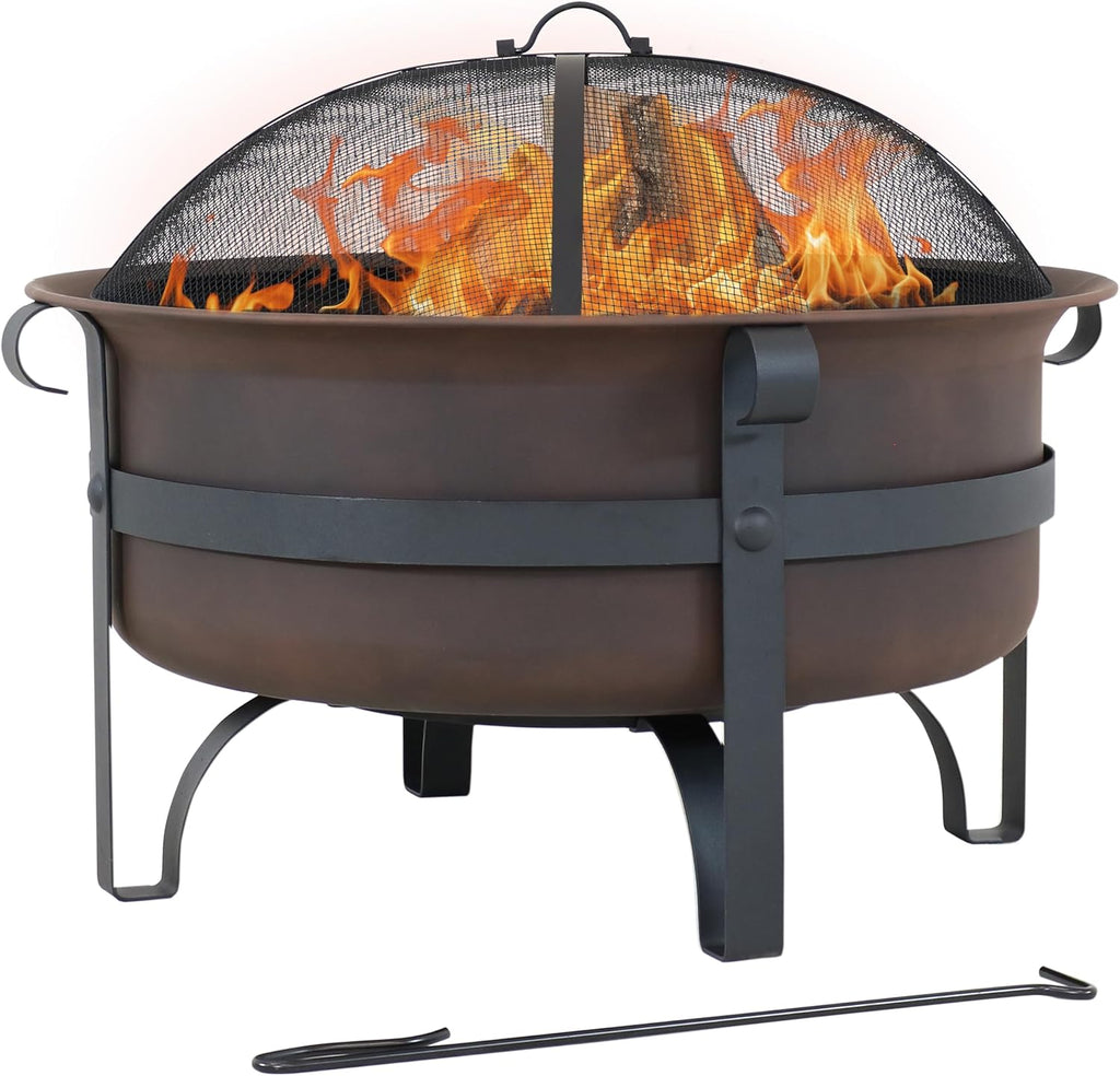 29 Inch Fire Pit - Wood Burning
