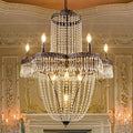 30-Inch French Empire Crystal Chandelier for Large Dining Rooms and Entries
