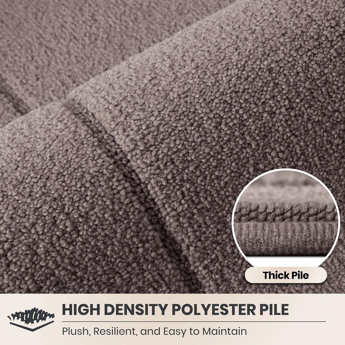 Hallway Runner Rug, ", Grayish Brown