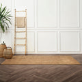 Jute Braided Woven Kitchen Runner - Natural