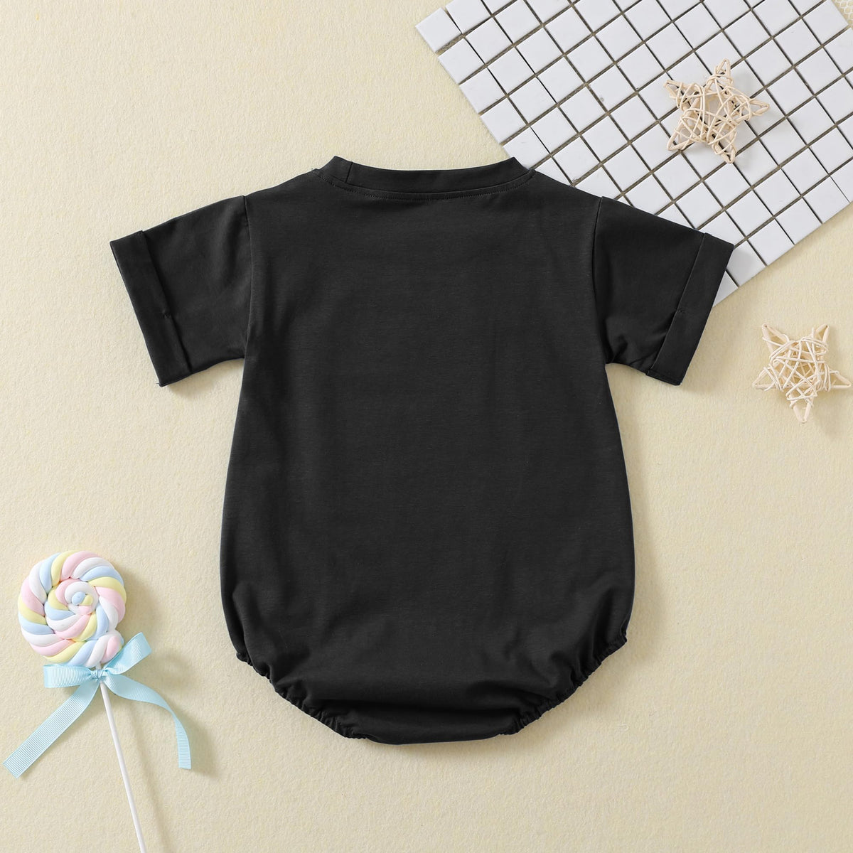 Baby Bubble Romper Short Sleeve Bodysuit T-Shirt