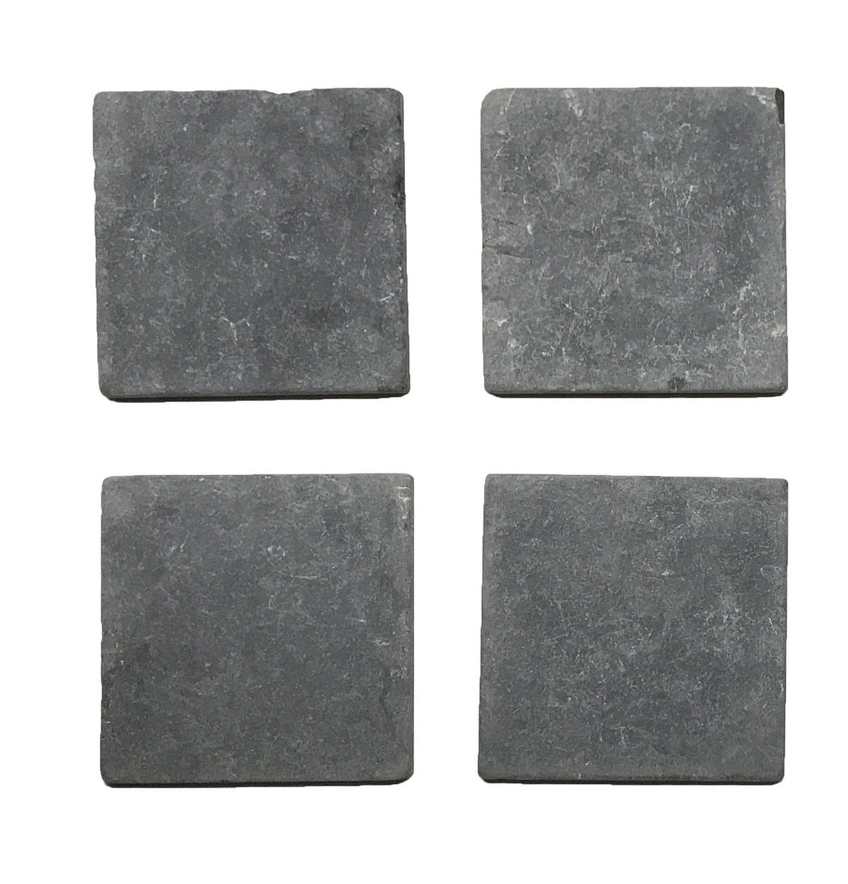 Black Marble 6 X 6 Field Tile, Tumbled Lot of - 100 Pcs.