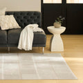 Home Nordic Ivory Taupe Area Rug - Easy Clean, Non Shedding, Bed Room, Living Room, Dining Room, Kitchen