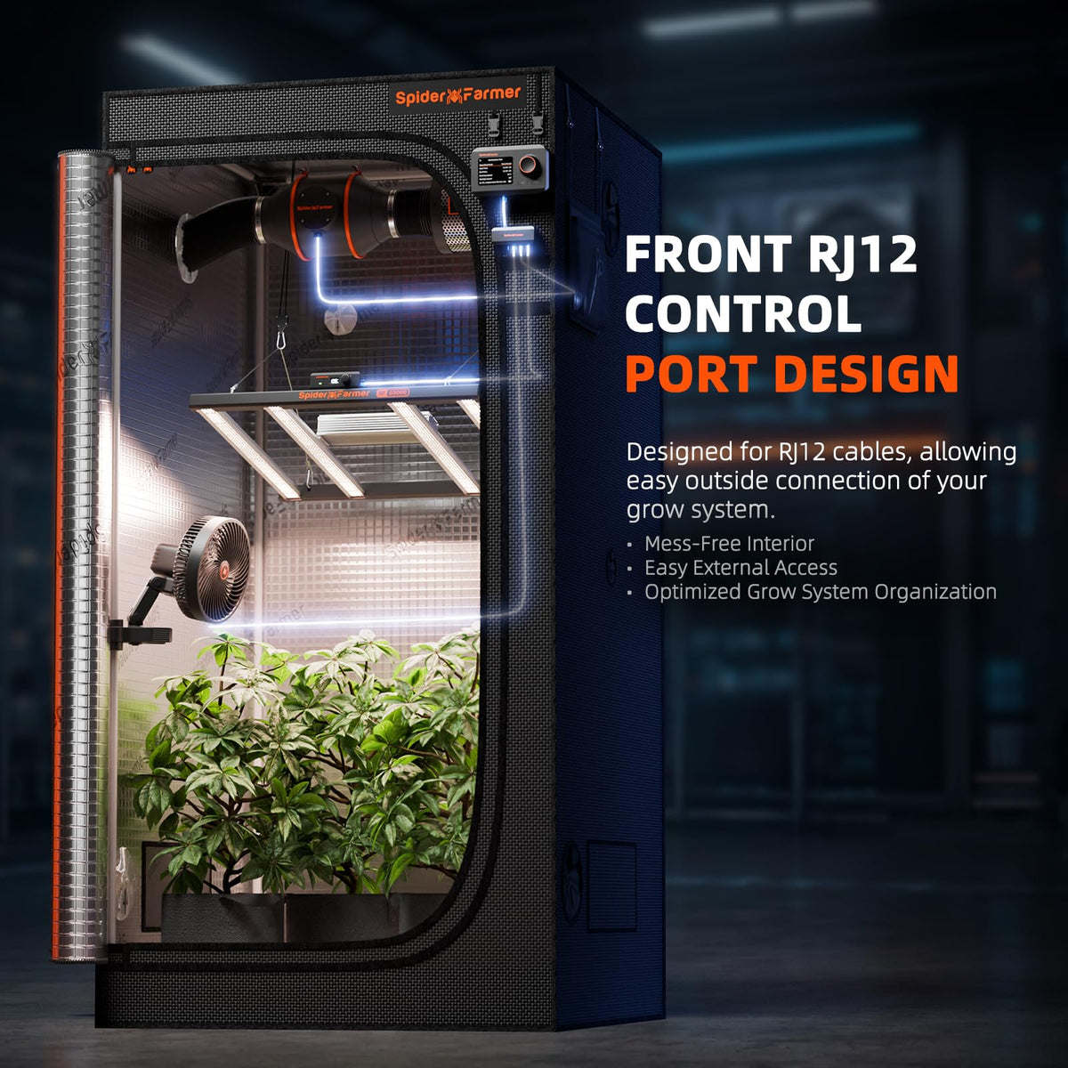 4.6x2.3 Grow Tent 55"x28"x80" Indoor Plant Growing 2026 New
