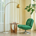 69" Modern Arc Floor Lamp, Gold Standing Light with Adjustable Metal Shade and Marble Base, LED Bulb Included