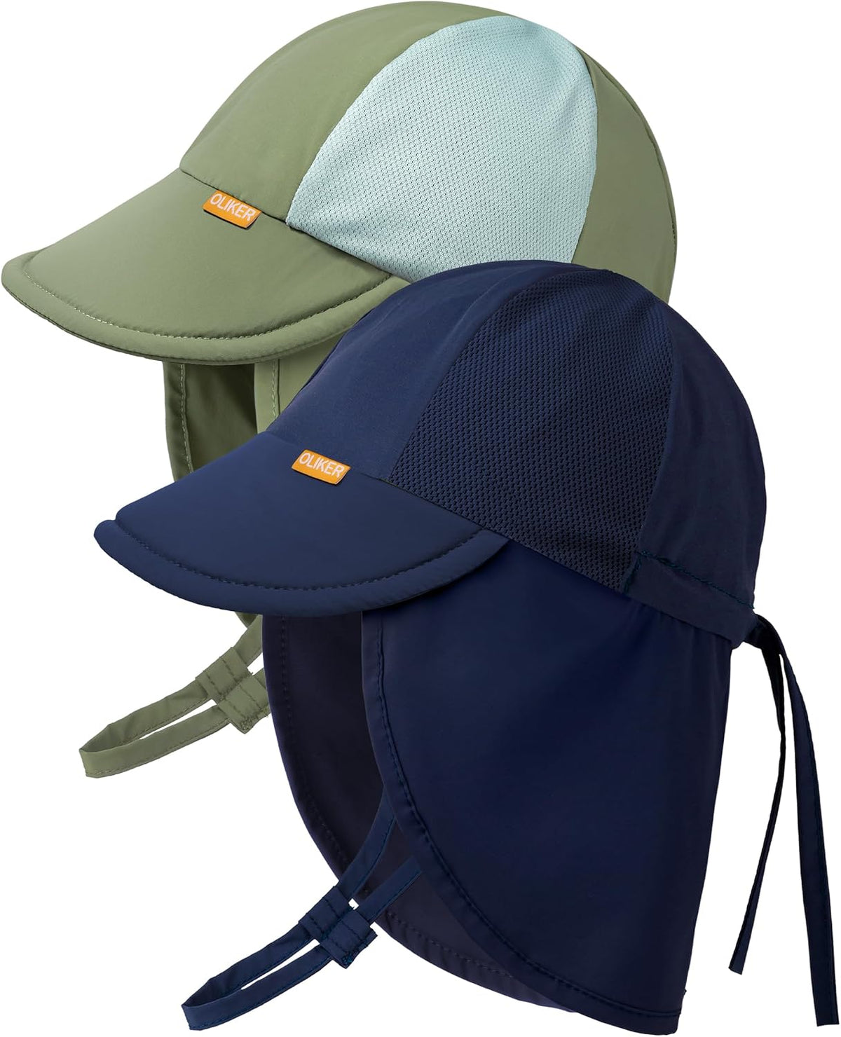 Baby Sun Hat with Breathable Mesh, UPF 50+ Boys Girls Toddler Swim
