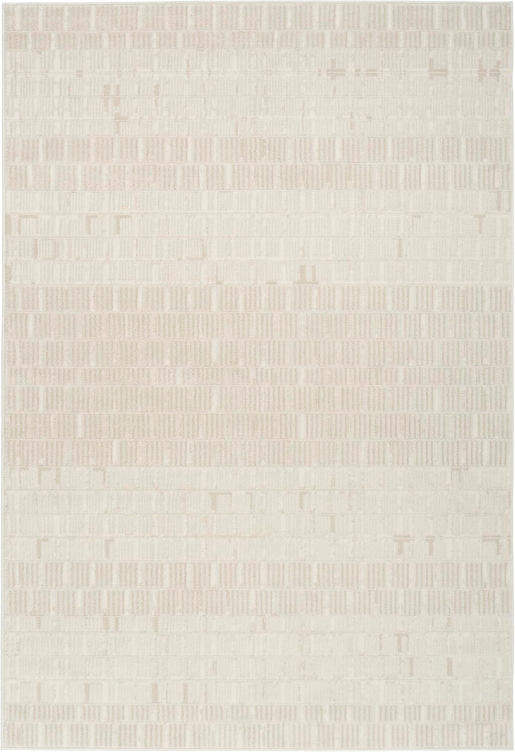 Home Nordic Ivory Area Rug - Easy Clean, Non Shedding, Bed Room, Living Room, Dining Room, Kitchen