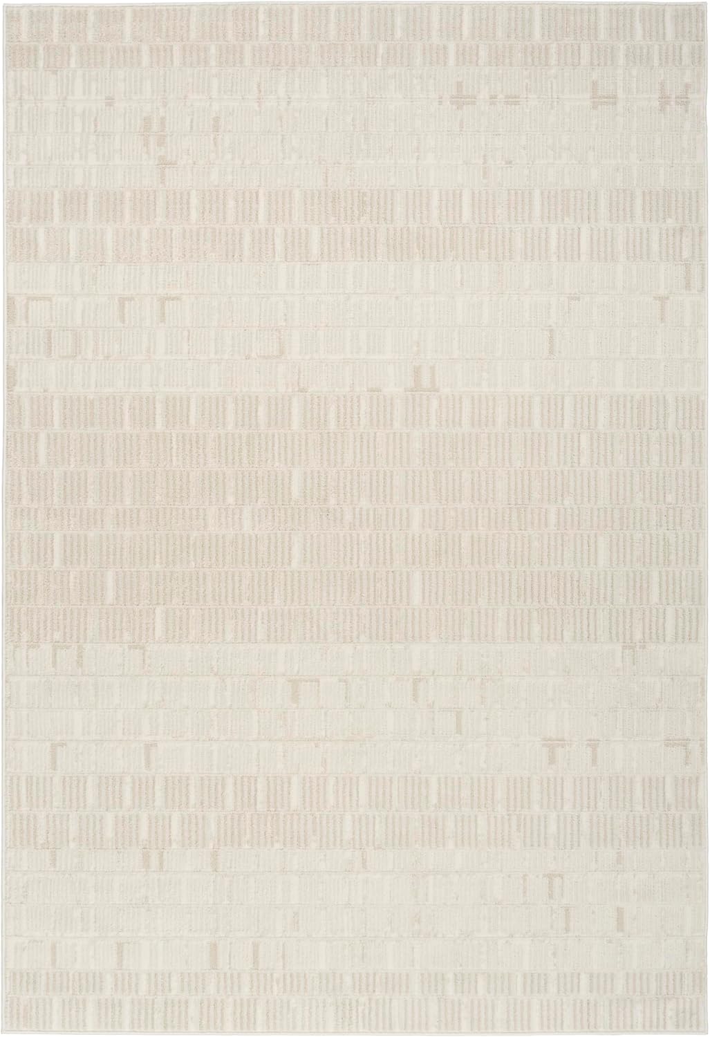 Home Nordic Ivory Area Rug - Easy Clean, Non Shedding, Bed Room, Living Room, Dining Room, Kitchen