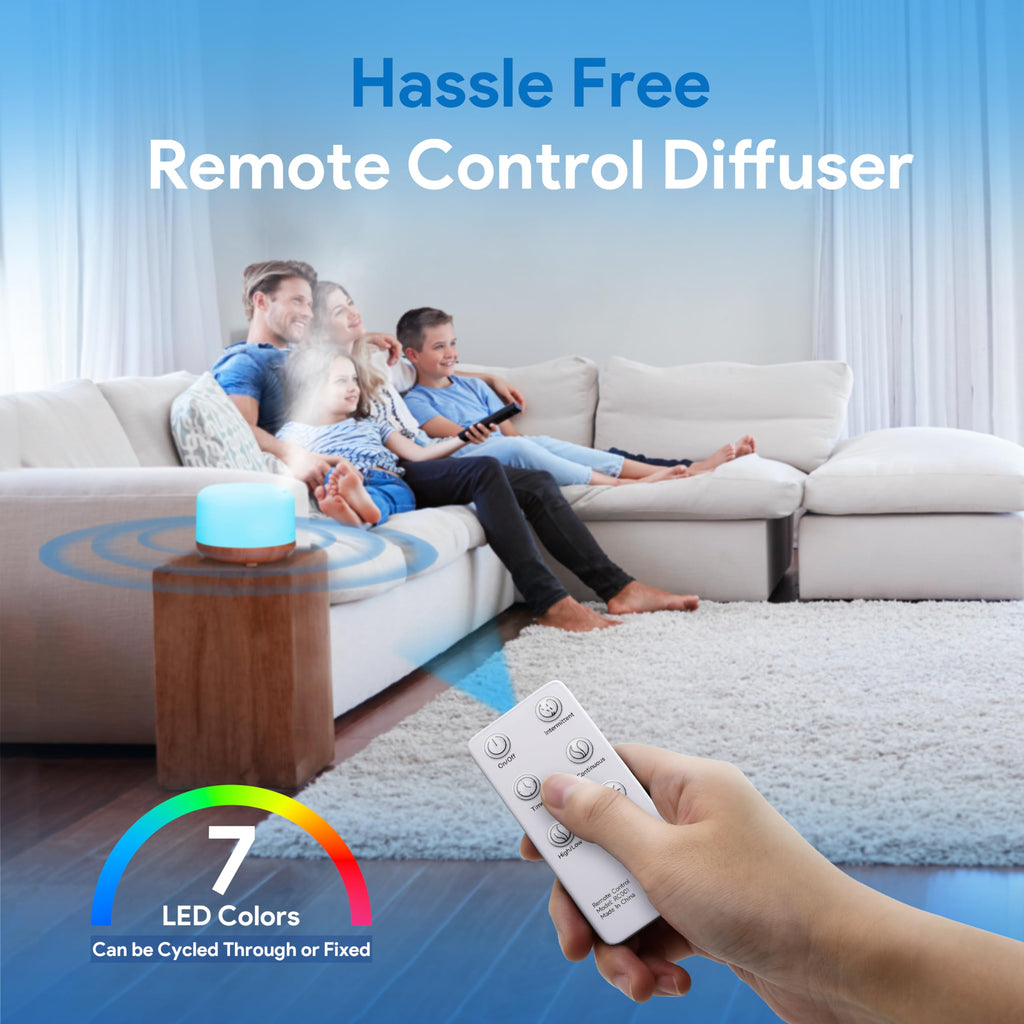 Essential Oil Diffuser, Aromatherapy Humidifier