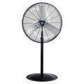 8850 CFM 30" High Velocity Pedestal Fan, Oscillating, 3 Aluminum Blades, Commercial & Industrial Use, UL Listed