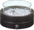 14-Inch Round Tabletop Propane Fire Pit, 9,000 BTU, Portable