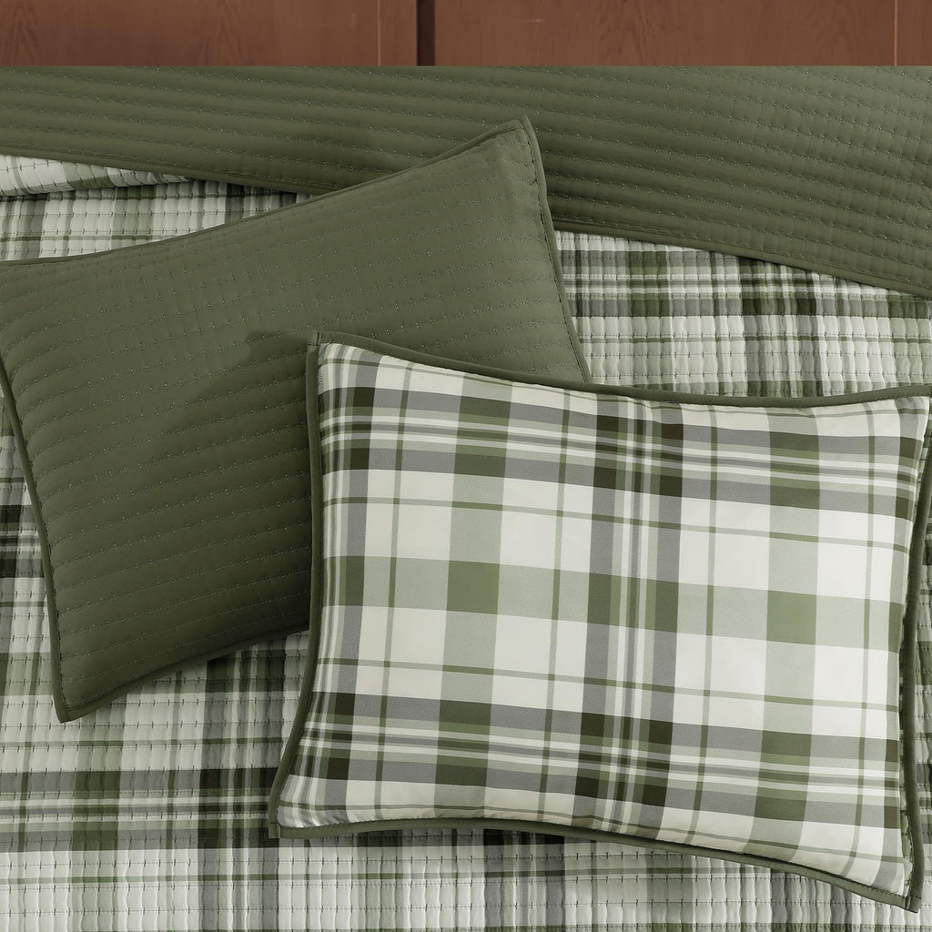 Quilt-Lightweight Bedspread Plaid Quilt Quilt Bedding Set