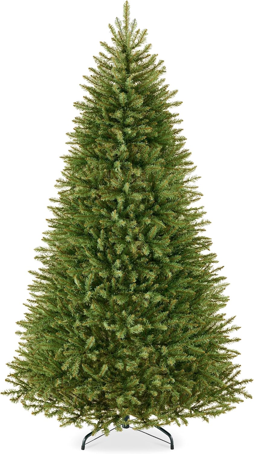 Premium Nordic Fir Christmas Tree, 6 to 9 ft, Unlit Artificial Full Hinged Realistic Holiday Decoration