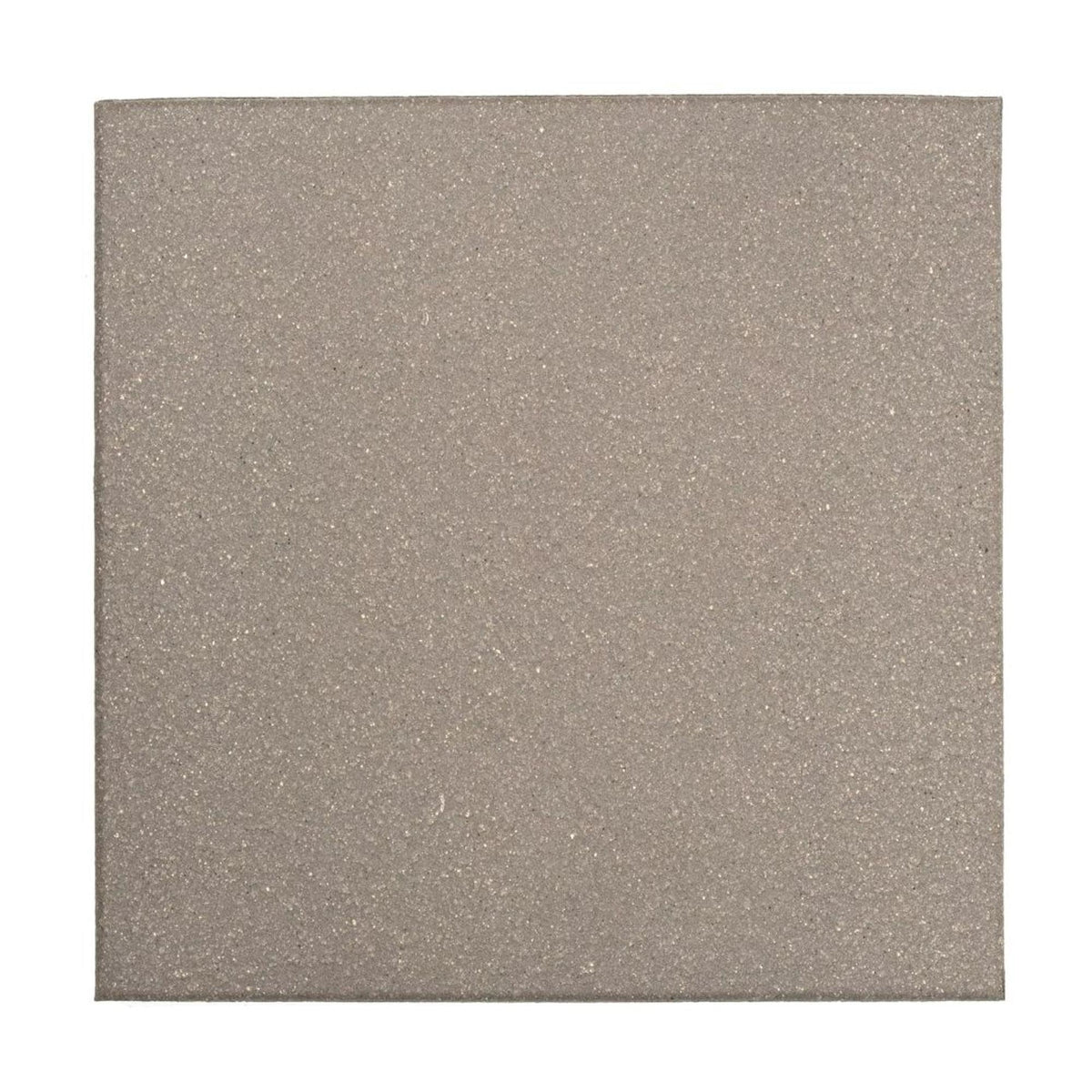 6x6 Ashstone Gray Quarry Tile - Matte Ceramic Floor and Wall Tile for Restaurant, Kitchen, Patio, Spa, Indoor Outdoor