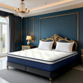 12 Inch Queen Hybrid Mattress, Medium Firm, Memory Foam and Pocket Springs, Motion Isolation, Edge Support, Pressure