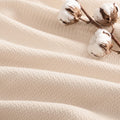 100% Egyptian Cotton Summer Blanket Full Queen Size, Beige
