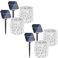 Solar Fairy Lights, 4Pack Total String Lights, White