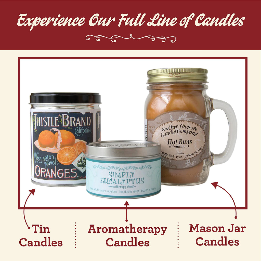 Pumpkin Spice Scented 13 Ounce Mason Jar Candle
