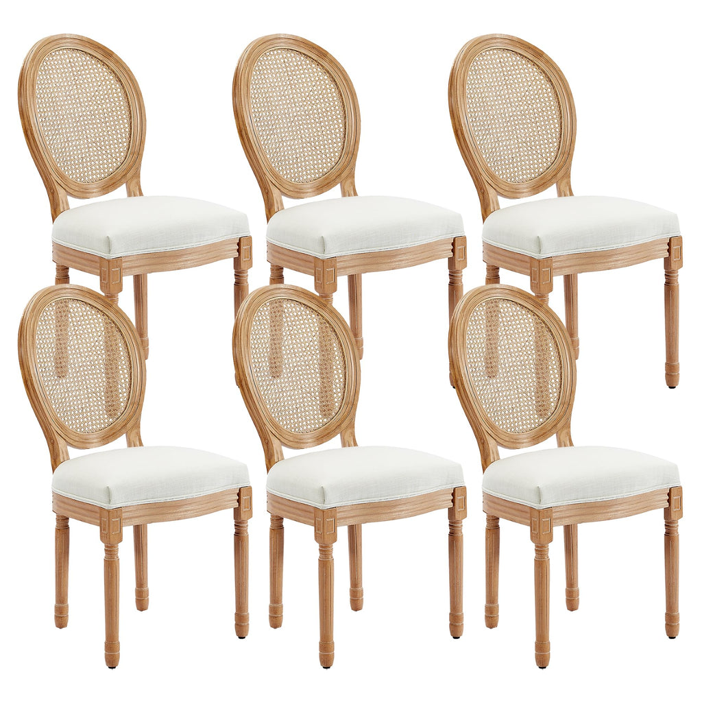 French Country, Upholstered Set of 6