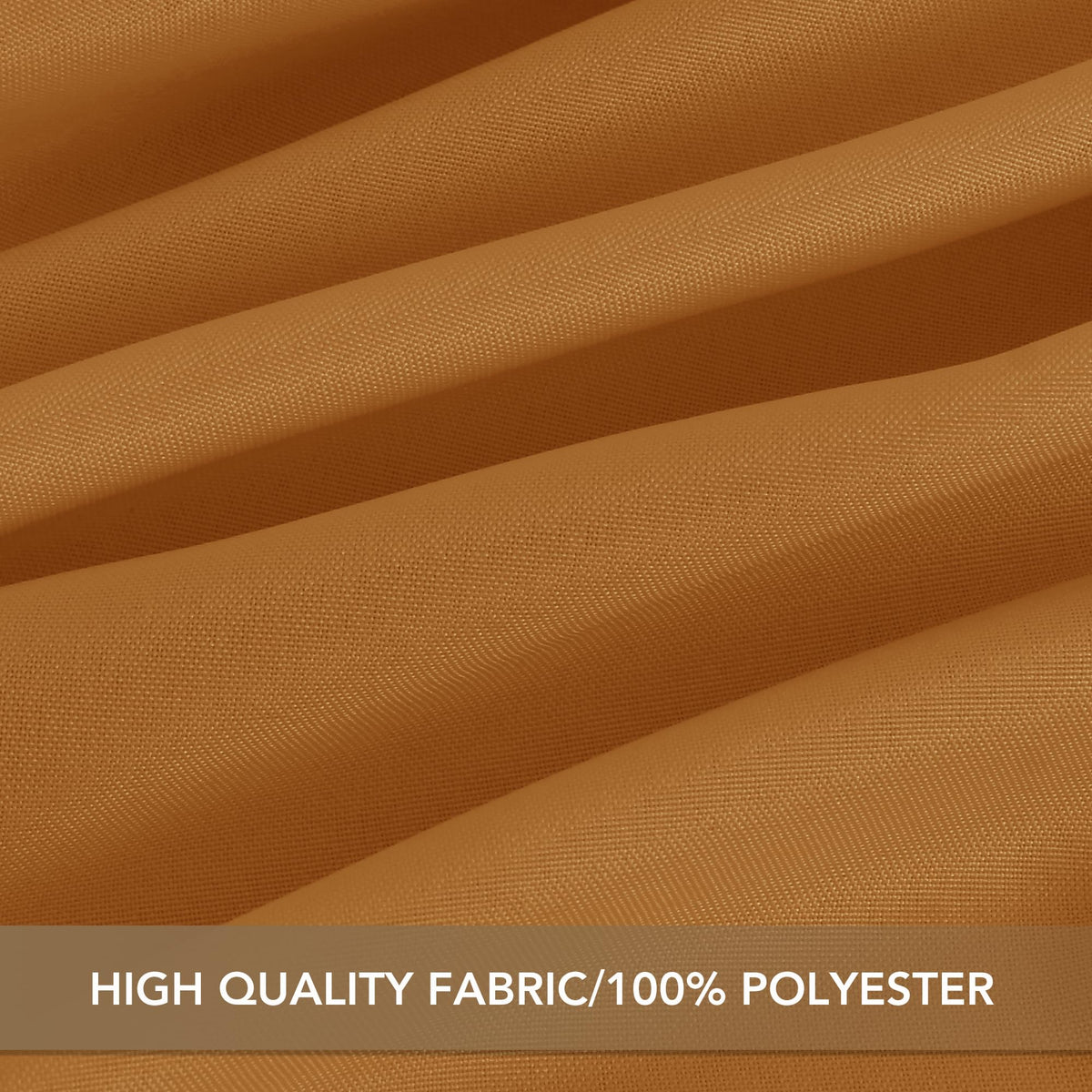 Thanksgiving Tablecloths Rectangular 60x120 Inch, 8 Pack Bronze