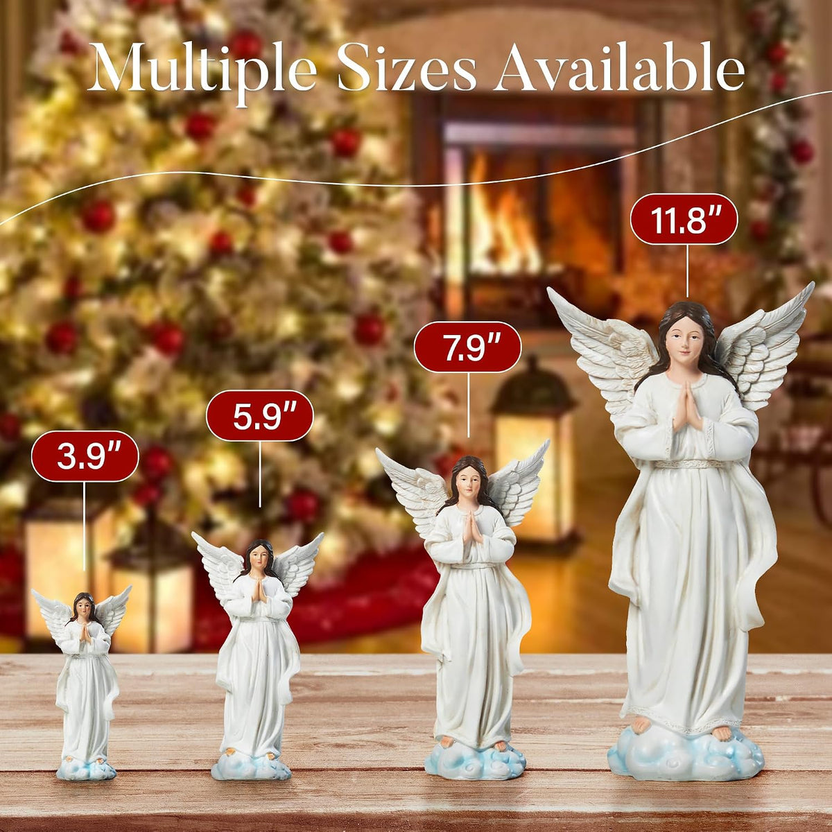 Nativity Sets for Christmas Indoor Set of 13 Pieces 11.8 Inches