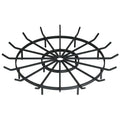 Wagon Wheel Firewood Grate for Fire Pit - Made in the USA (36 Inch)