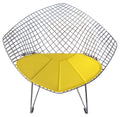 Inspired Bertoia Style Cushion for Diamond Chair (Yellow)