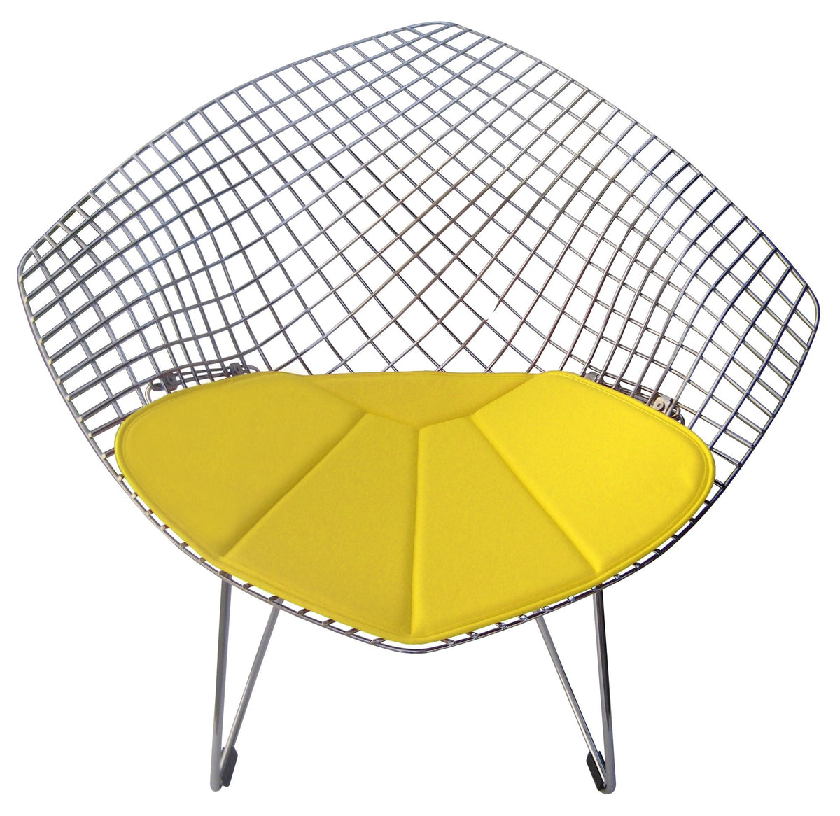 Inspired Bertoia Style Cushion for Diamond Chair (Yellow)