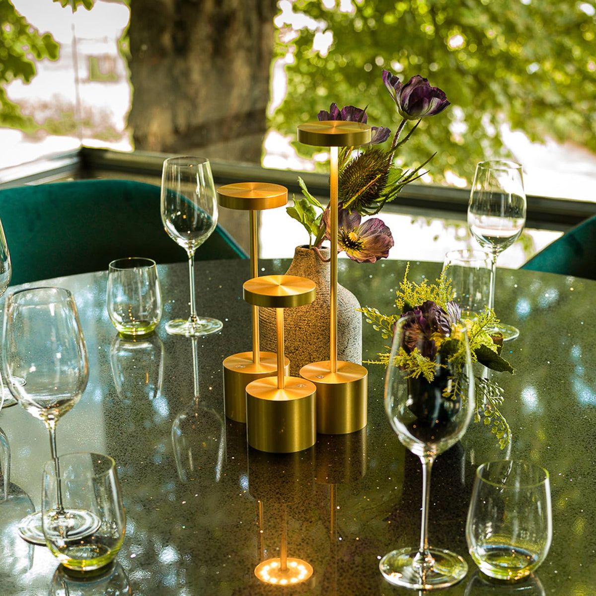 Cordless Table Lamp Rechargeable,Outdoor LED Table Light
