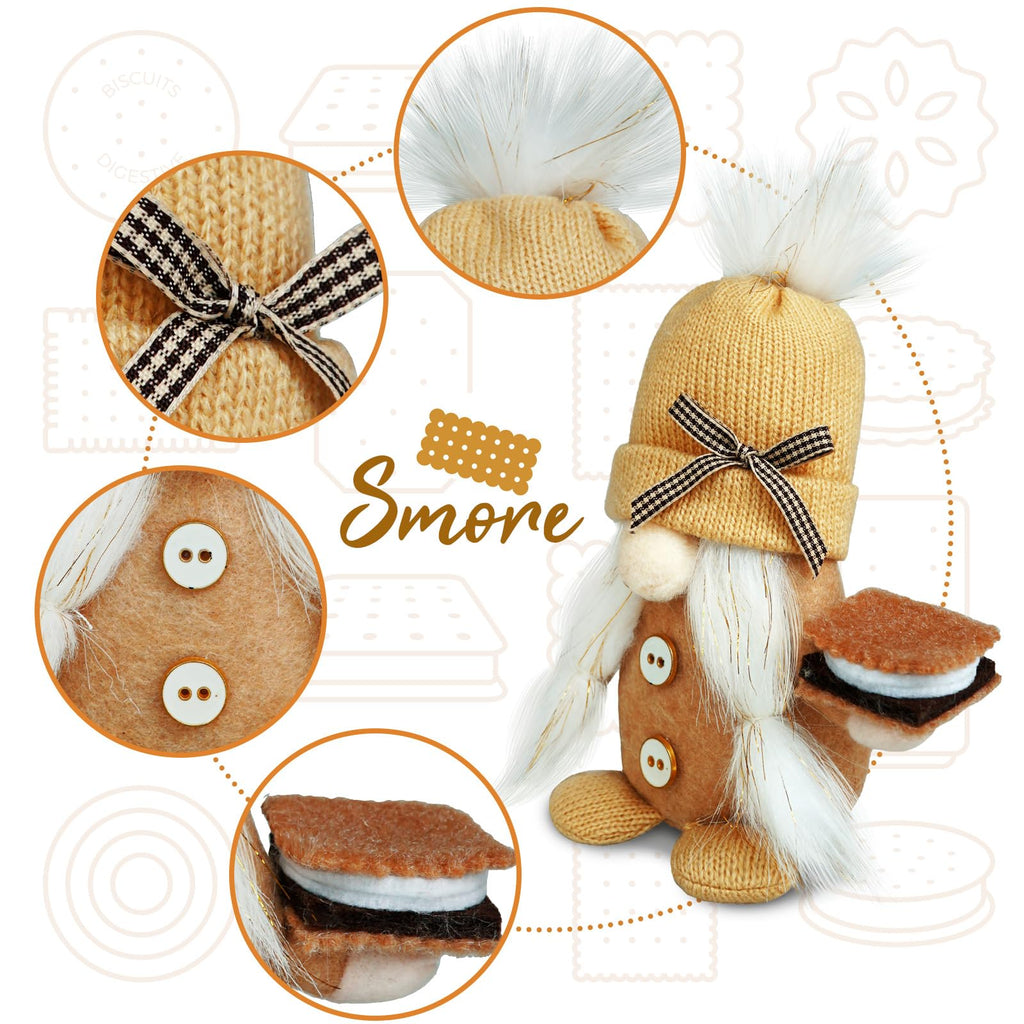 Thanksgiving S'More Decorations Smores Camping forTray